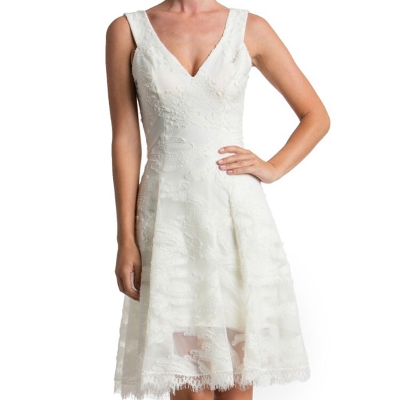 Fit & Flare Illusion Dress - Picture 2 of 7